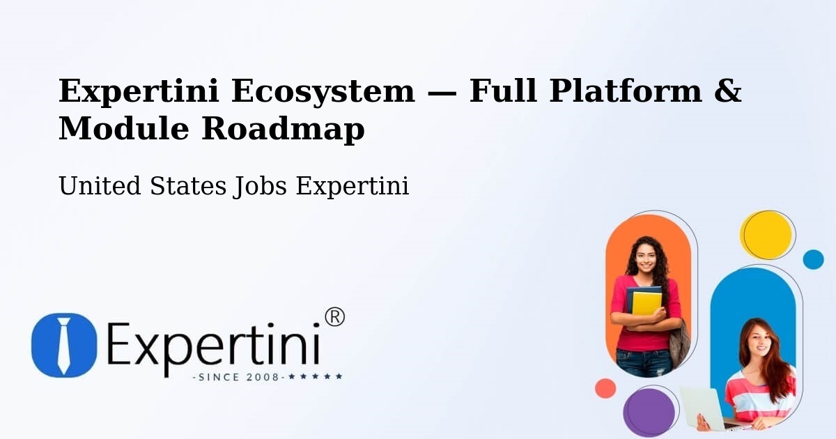 Expertini Ecosystem — Full Platform & Module Roadmap – Copiague
